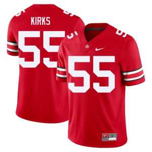 Dominic Kirks Men Scarlet #55 College Football High School Ohio State Buckeyes Jerseys 613858-551 - Image 1
