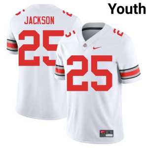 Bo Jackson White Alumni #25 Youth College Football Ohio State Jersey 766698-689 - Image 1