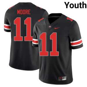 Terry Moore Go Bucks Blackout #11 Youth Limited College Football Jerseys 875117-508 - Image 1